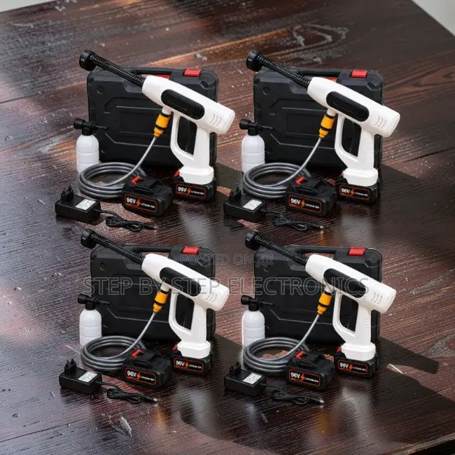 Portable Smart Design Cordless POWERFUL High Pressure Car Washer Gun