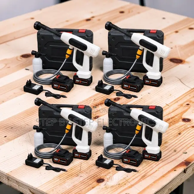 Portable Smart Design Cordless POWERFUL High Pressure Car Washer Gun