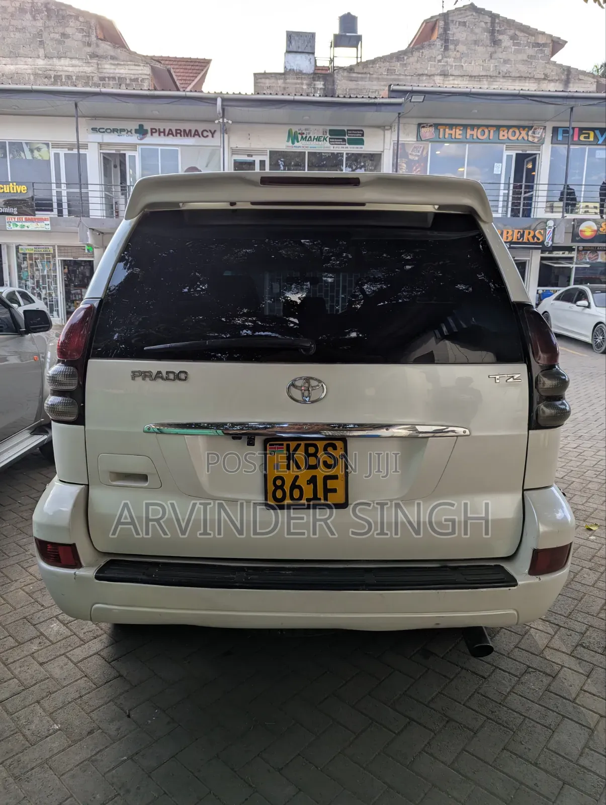 Toyota Land Cruiser Prado 3.0 D-4D 5dr 2005 White