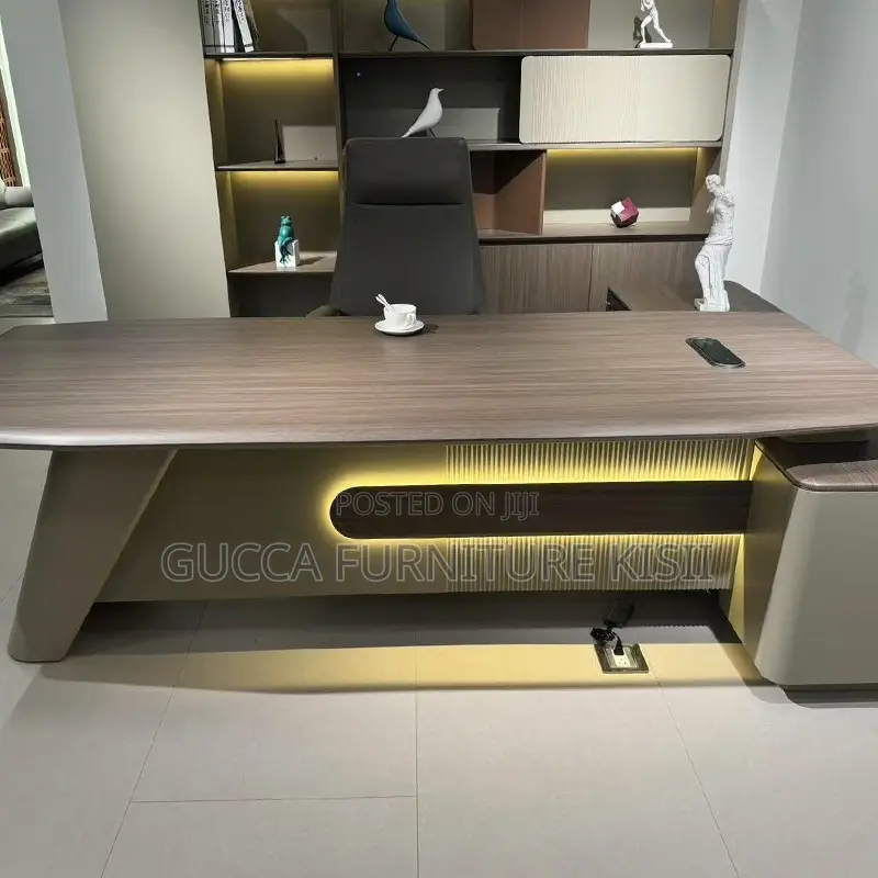 2000mm L-Shaped Executive Office Desk