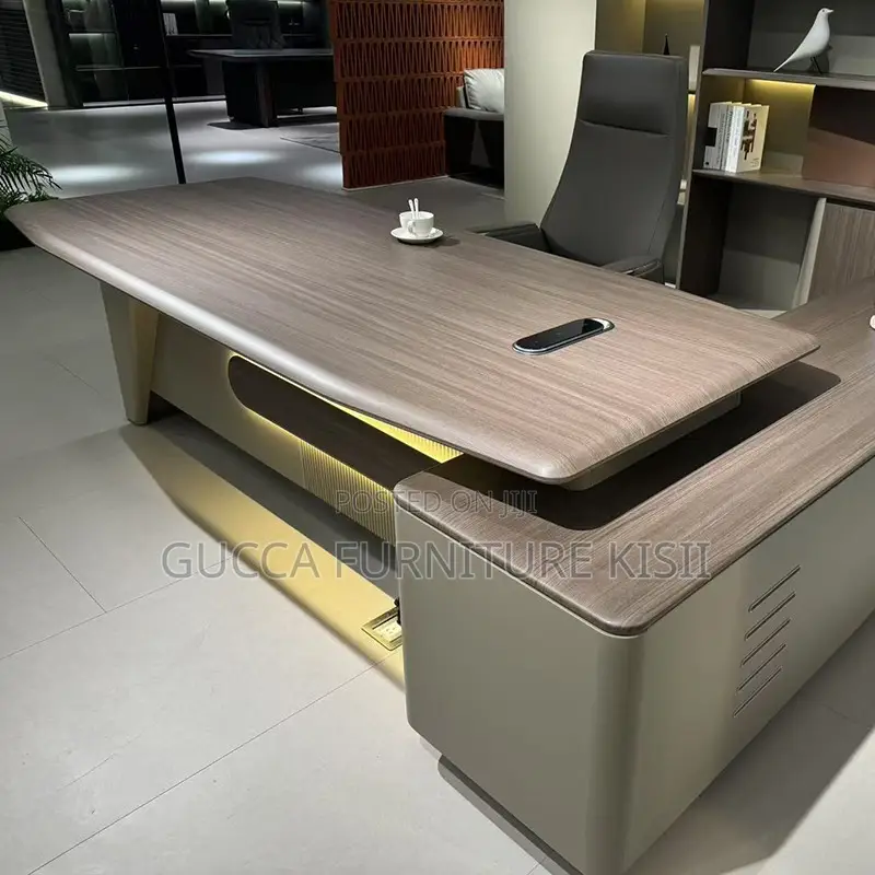 2000mm L-Shaped Executive Office Desk