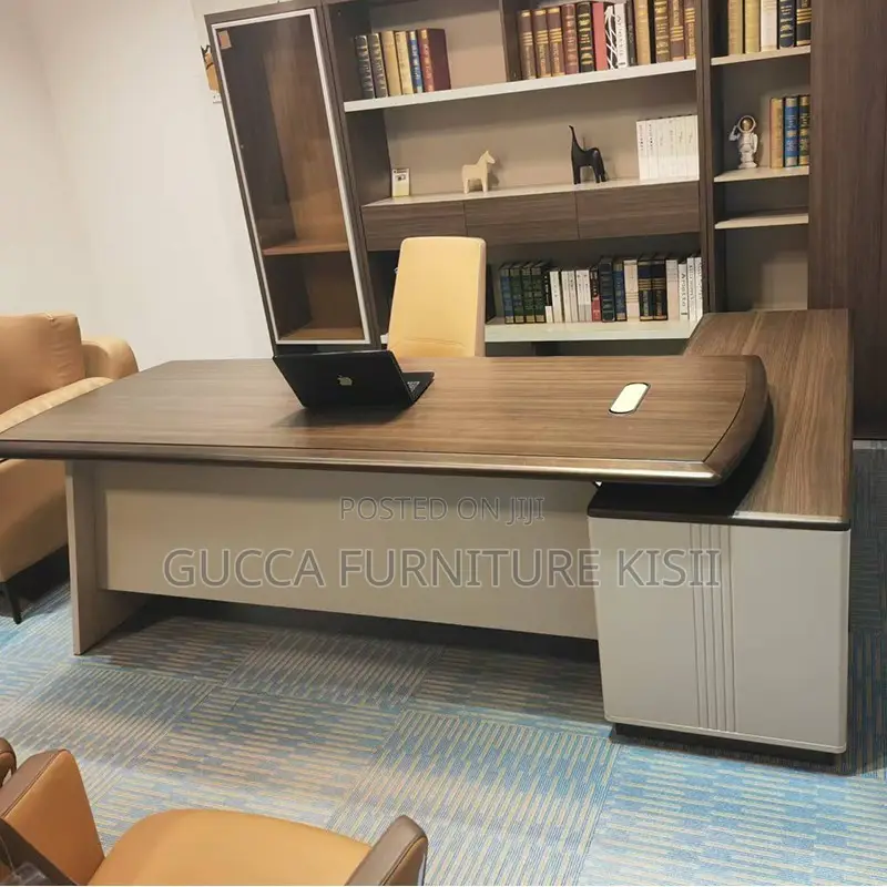 2000mm L-Shaped Executive Office Desk