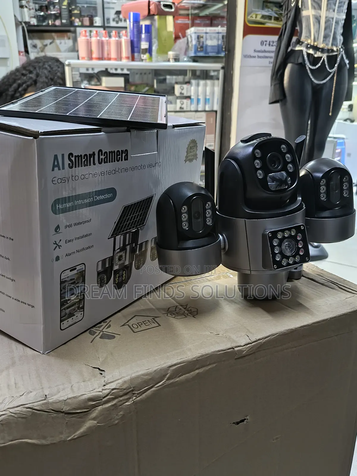 The Vanguard Eye: Smart Solar Defense Camera....