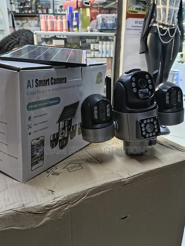The Vanguard Eye: Smart Solar Defense Camera....