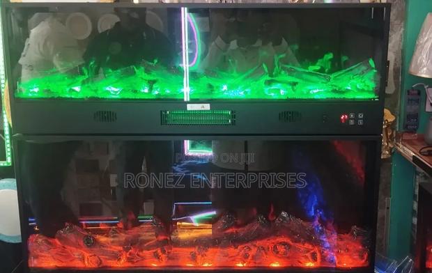 Fireplace 1 Meters With Heat and Bluetooth 35 Cent - thumbnail 2