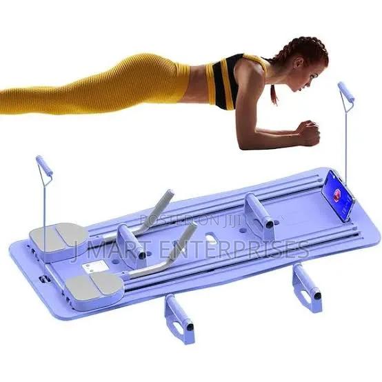 Pilates Board, Pilates Reformer Set, Multi Functional Foldable Pilates - thumbnail 3