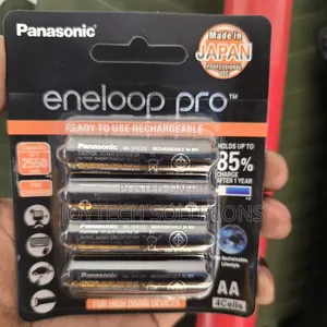 Panasonic Eneloop Pro AA 2550mAh Rechargeable Batteries 4pcs