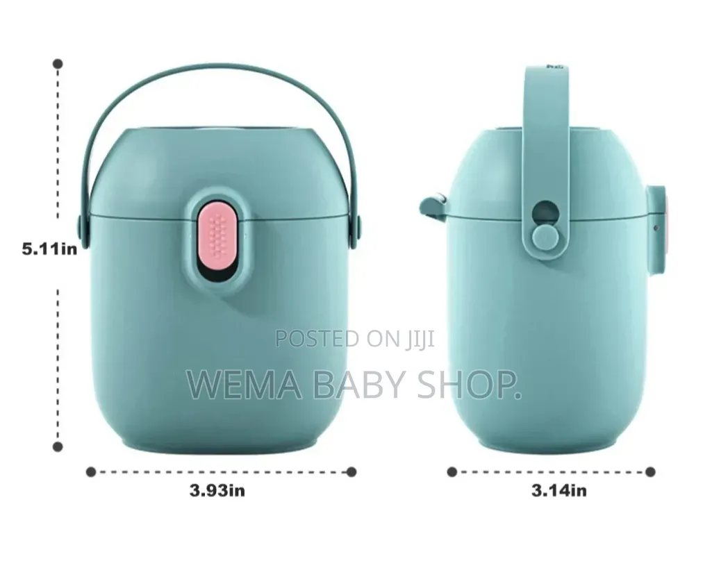 Portable Baby Formula Dispenser/Milk Powder Storage & Snack Container