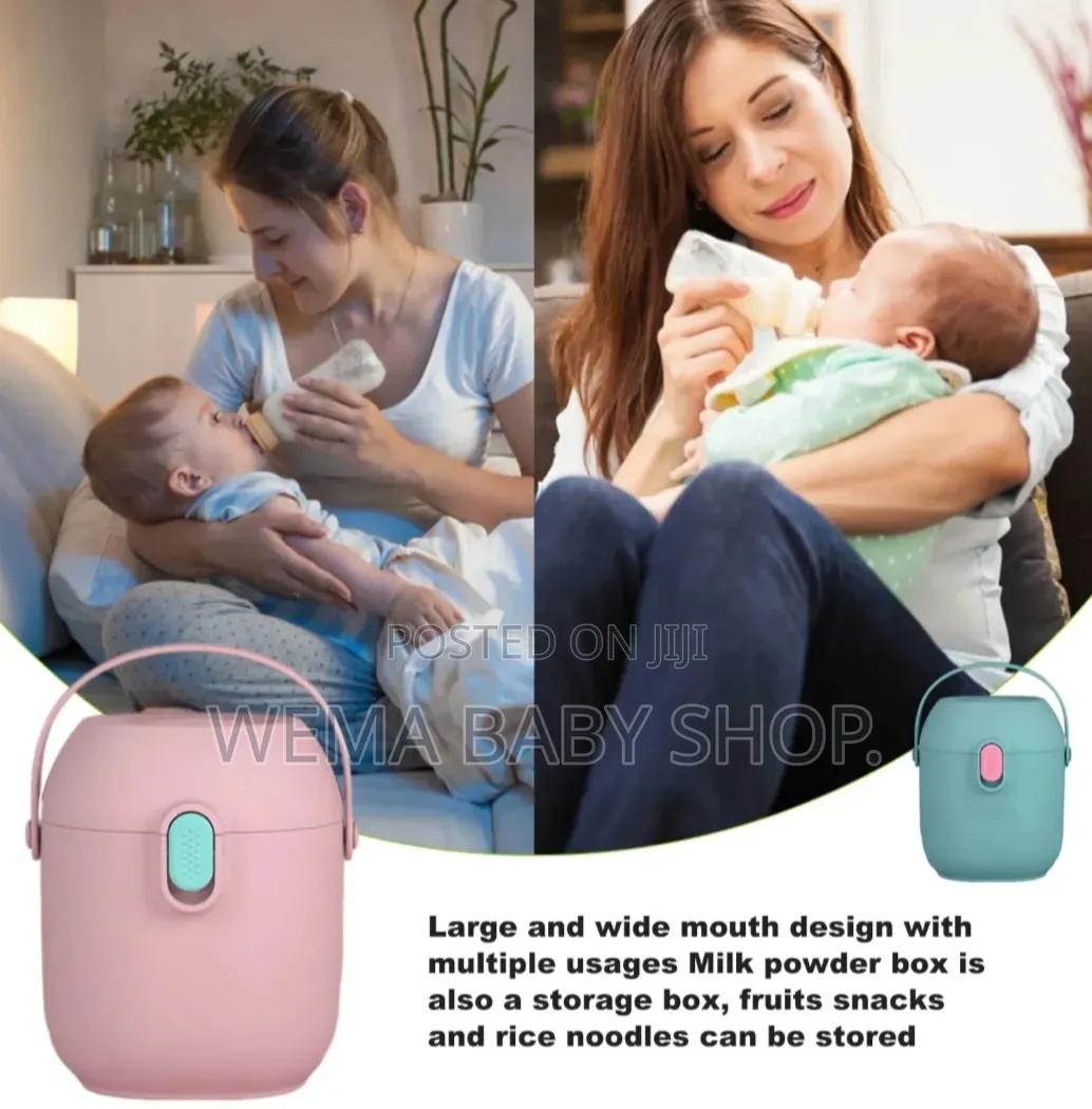 Portable Baby Formula Dispenser/Milk Powder Storage & Snack Container