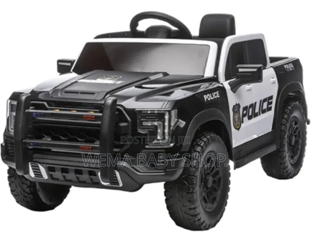🚔Police Themed Electric Ride on Truck/Pickup