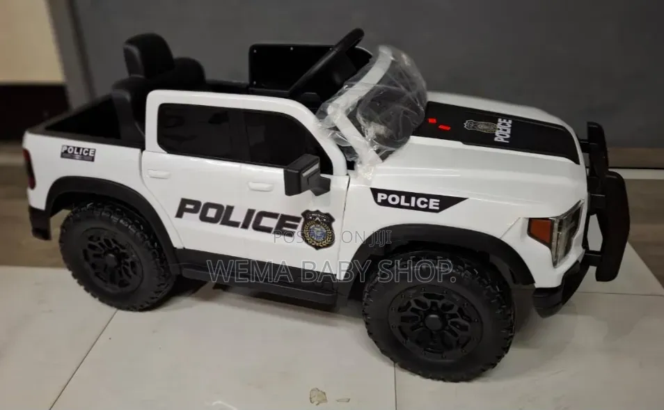🚔Police Themed Electric Ride on Truck/Pickup