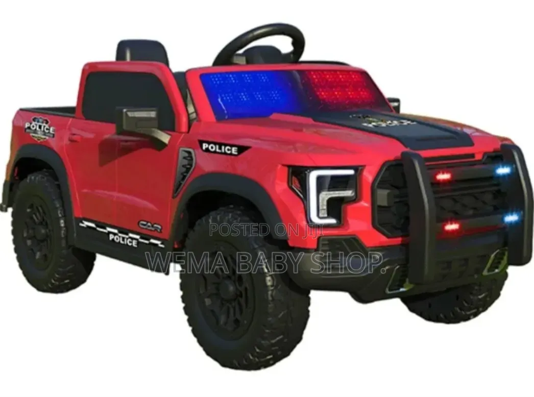 🚔Police Themed Electric Ride on Truck/Pickup
