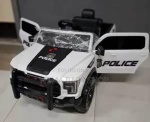 🚔Police Themed Electric Ride on Truck/Pickup