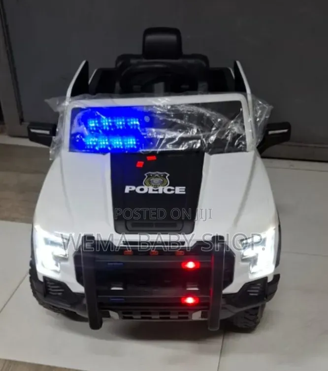 🚔Police Themed Electric Ride on Truck/Pickup