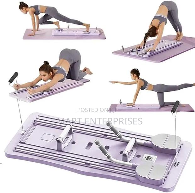 Pilates Board, Pilates Reformer Set, Multi Functional Foldable Pilates - main view