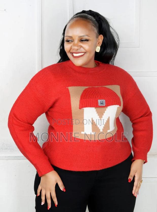 Red Winter Sweater Ex,-Te - main view