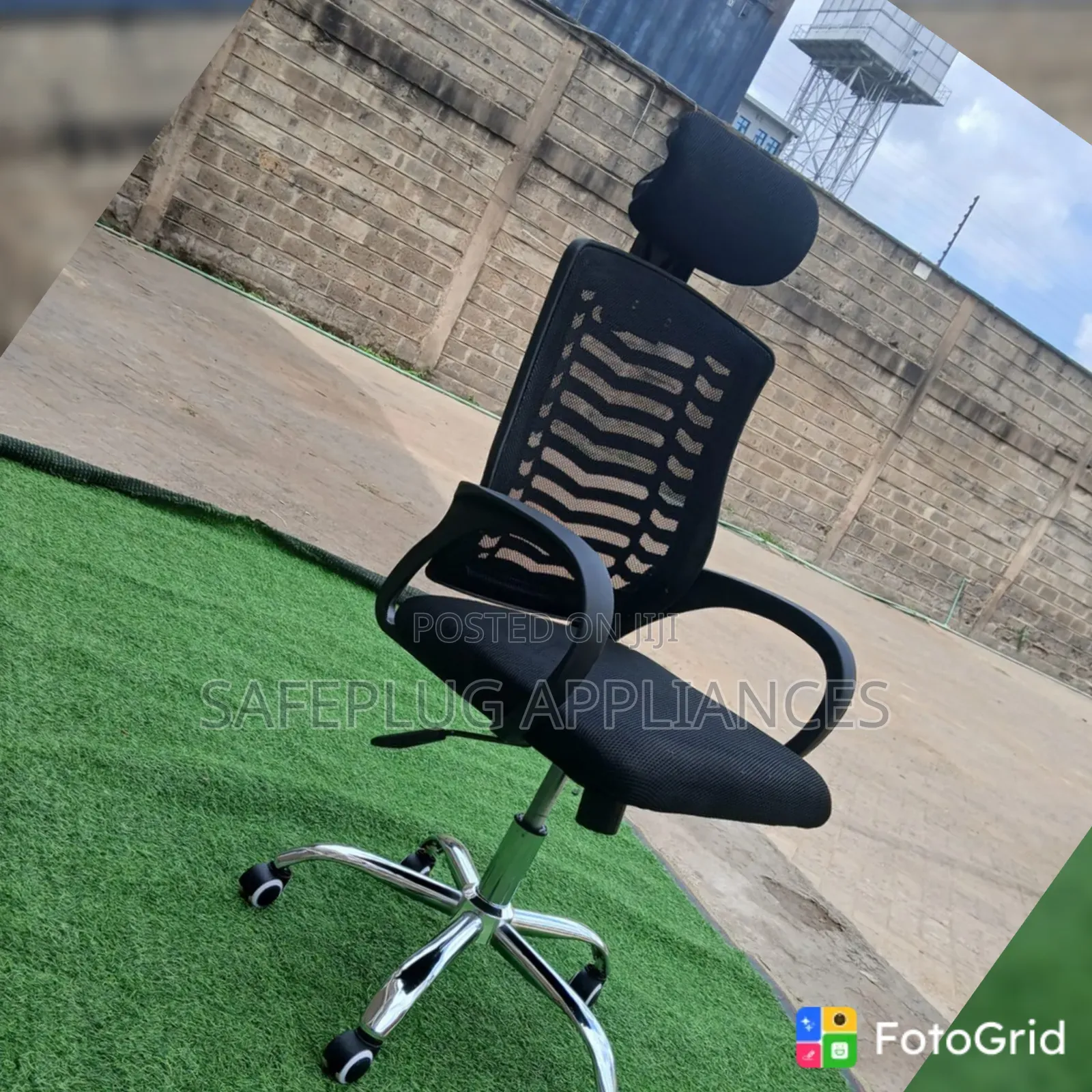 Office Chair With Headrest – Modern Executive Work & Study Chair 💼🔥