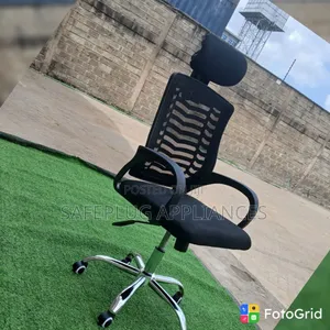 Office Chair With Headrest – Modern Executive Work & Study Chair 💼🔥