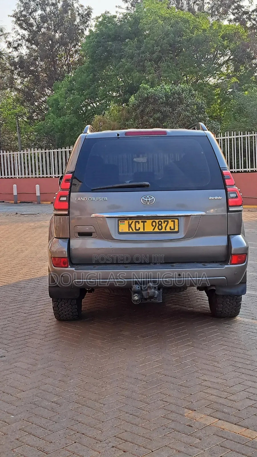 Toyota Land Cruiser 2008 Gray