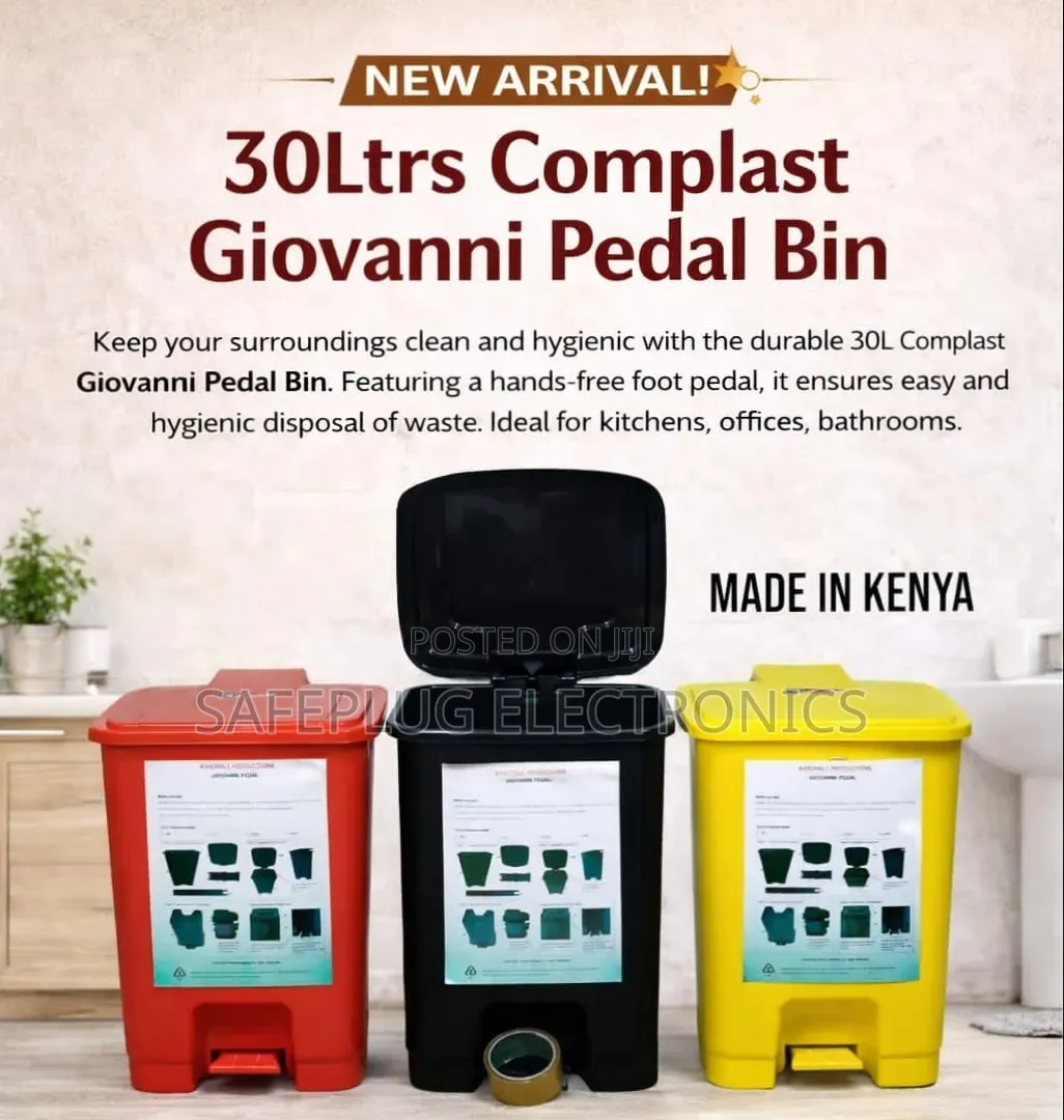 Pedal Bin 30 Litres – Made in Kenya