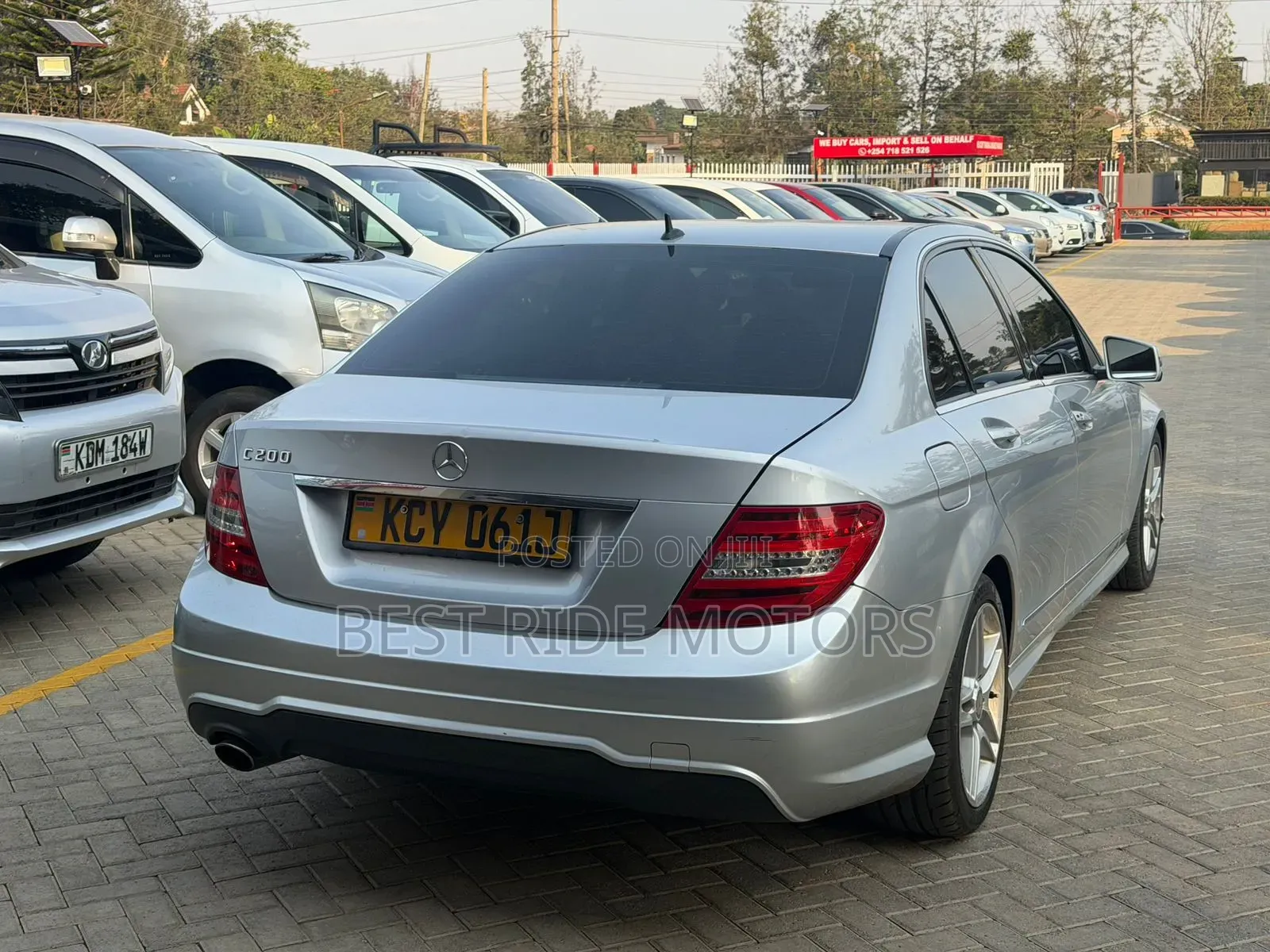 Mercedes-Benz C200 2013 Silver