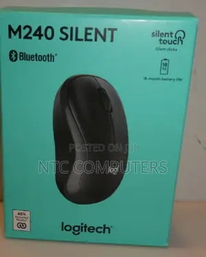 Logitech M240 Silent Bluetooth Mouse - Graphite - 910-007119