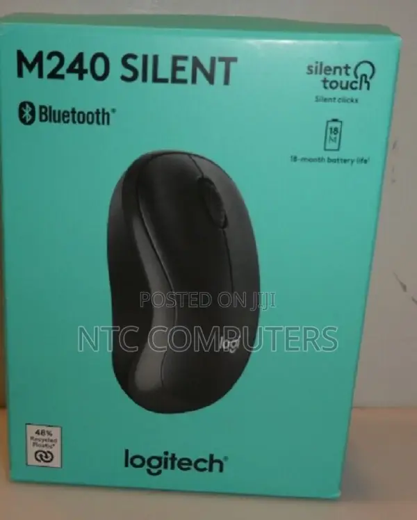 Logitech M240 Silent Bluetooth Mouse - Graphite - 910-007119
