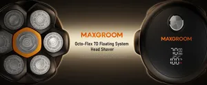Pro MAXGROOM 7D Head Shaver for Bald Men, Waterproof Electric Razor