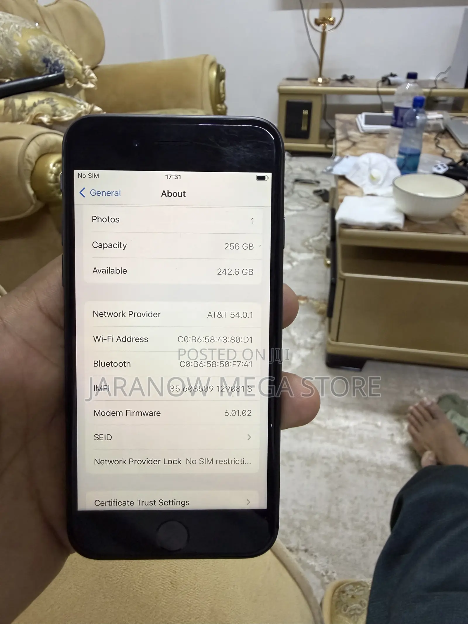 Apple iPhone 8 256 GB Black