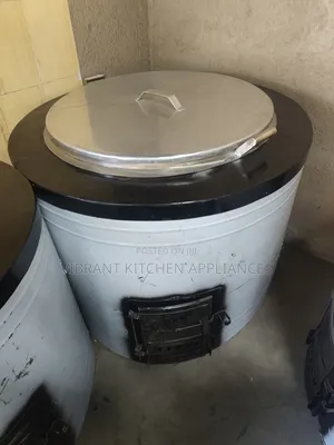 200 Litres Energy-Saving Firewood Jiko – Stainless Steel