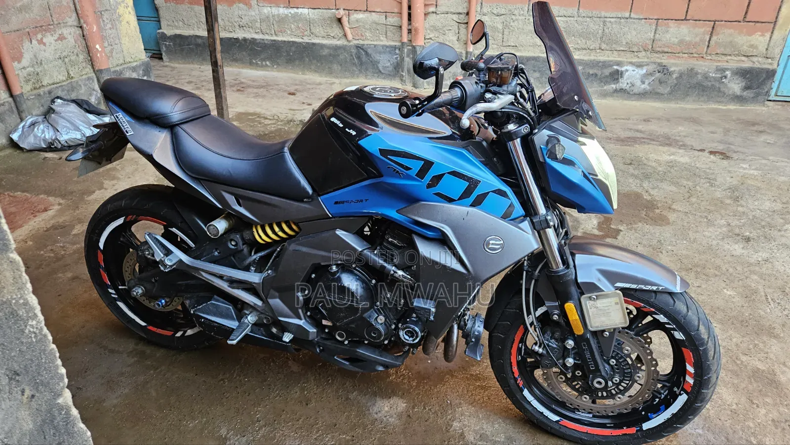 CFMoto 400NK 2019 Blue