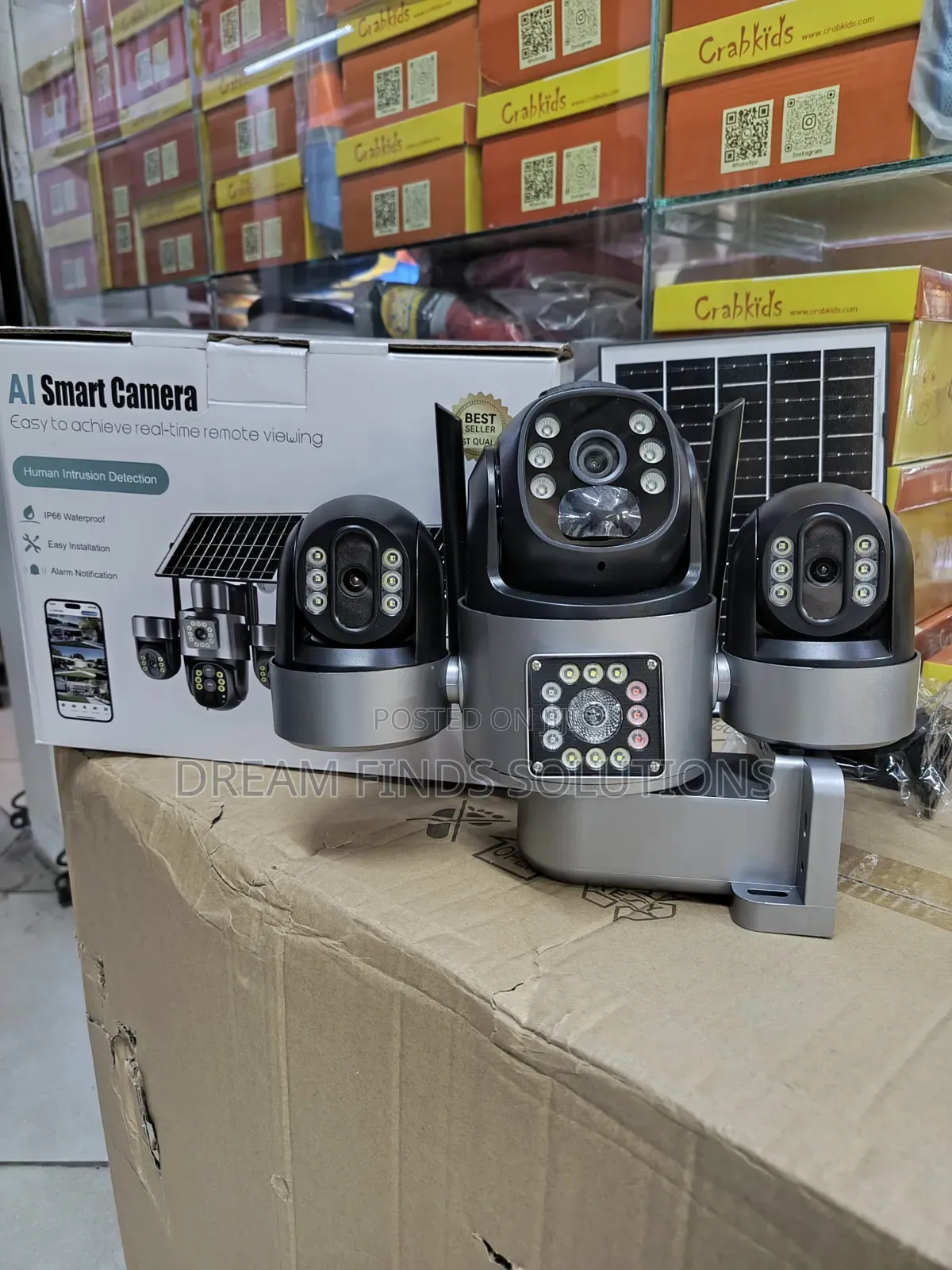 Smart. Solar. Unstoppable.
CCTV Camera