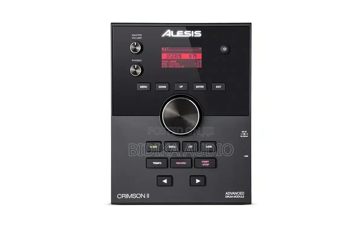 Alesis Crimsons II Nine-Piece Electronic Drum Kit With Mesh Heads