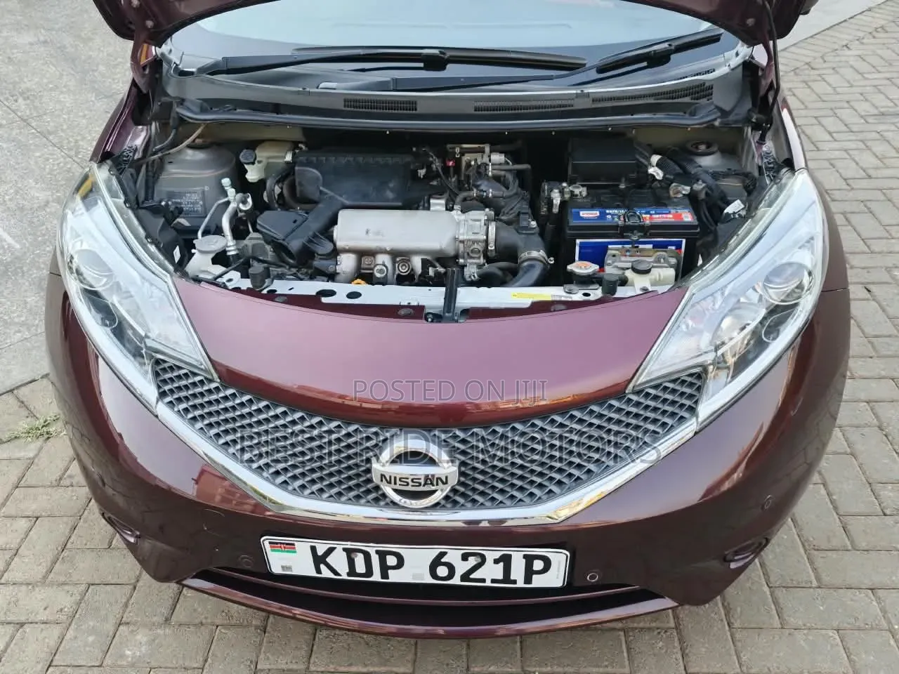 Nissan Note 1.2 Petrol 2016 Burgundy