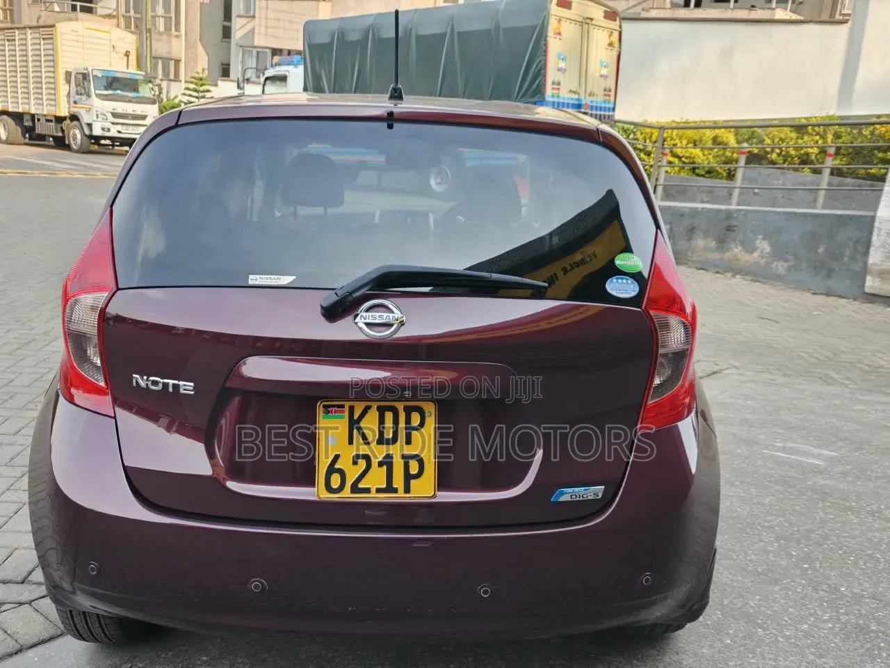 Nissan Note 1.2 Petrol 2016 Burgundy