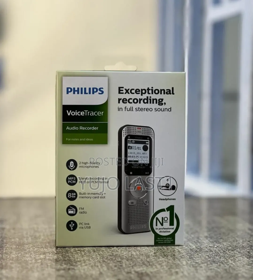 Philips DVT2050 Voice Tracer Digital Audio Voice Recorder