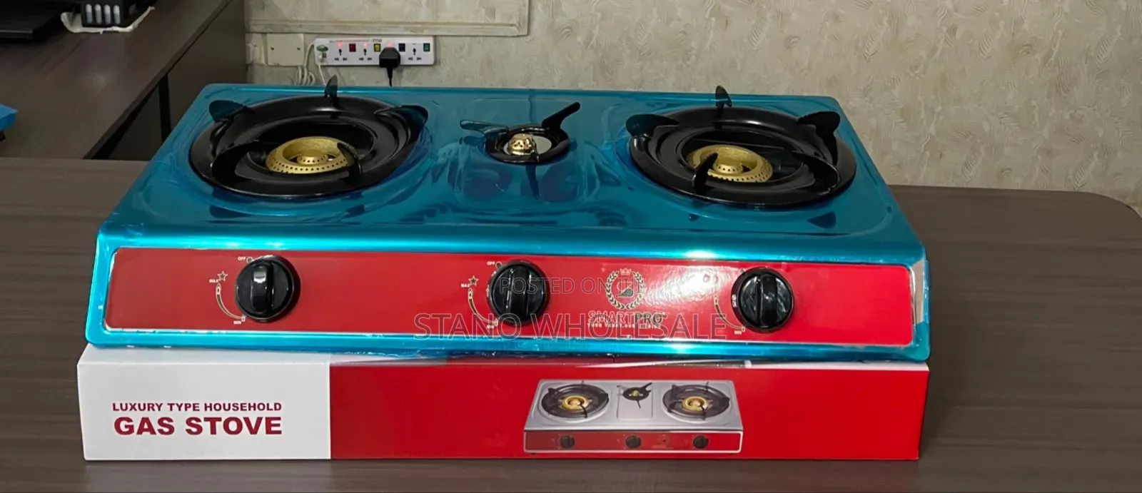 Smart Pro Stainless  3 Burners