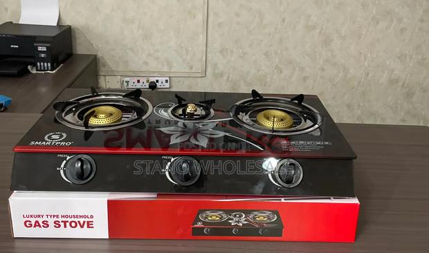 Smart Pro Glass Top 3 Burners - main view