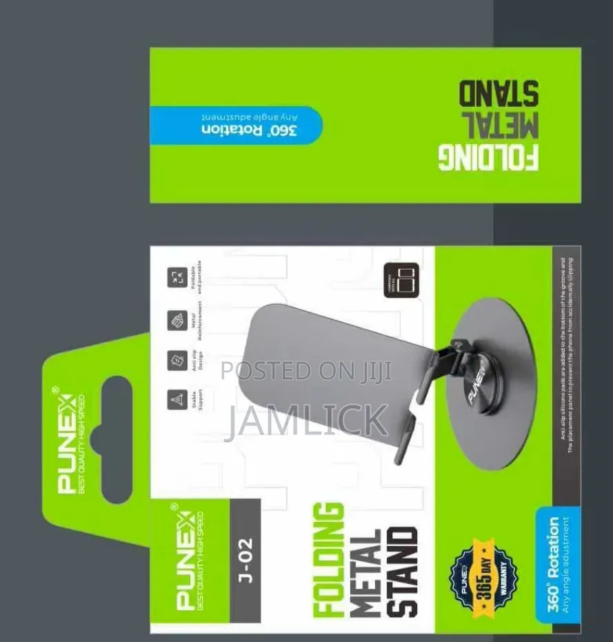 Punex J02 Folding Metallic Phone Holder
- Aw