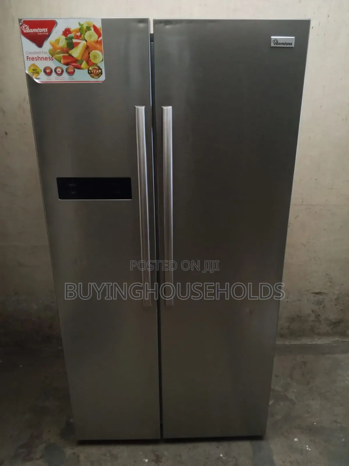 Ramtons 527L Side by Side Fridge