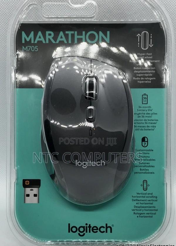Logitech M705 Marathon Wireless Mouse - main view