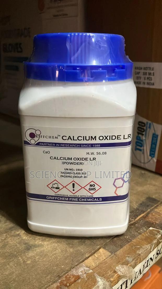 Calcium Oxide 500G LR – Griffchem