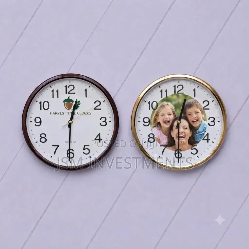 Wall Clock's (Plain and Branded).