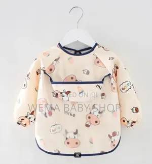 🧸 Waterproof Baby Feeding Bib (Full Sleeve) 👶