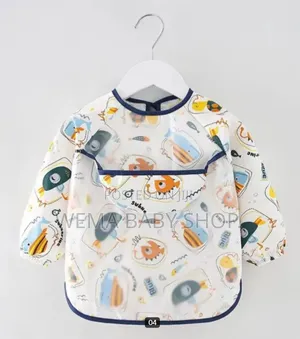 🧸 Waterproof Baby Feeding Bib (Full Sleeve) 👶