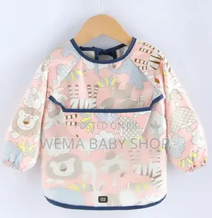 🧸 Waterproof Baby Feeding Bib (Full Sleeve) 👶