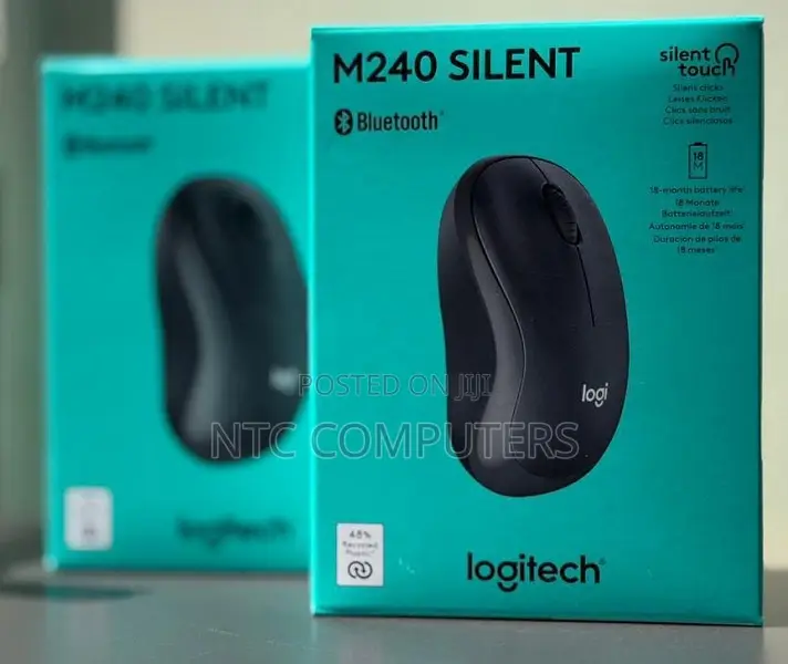 Logitech M240 Silent Bluetooth Mouse - Graphite - 910-007119