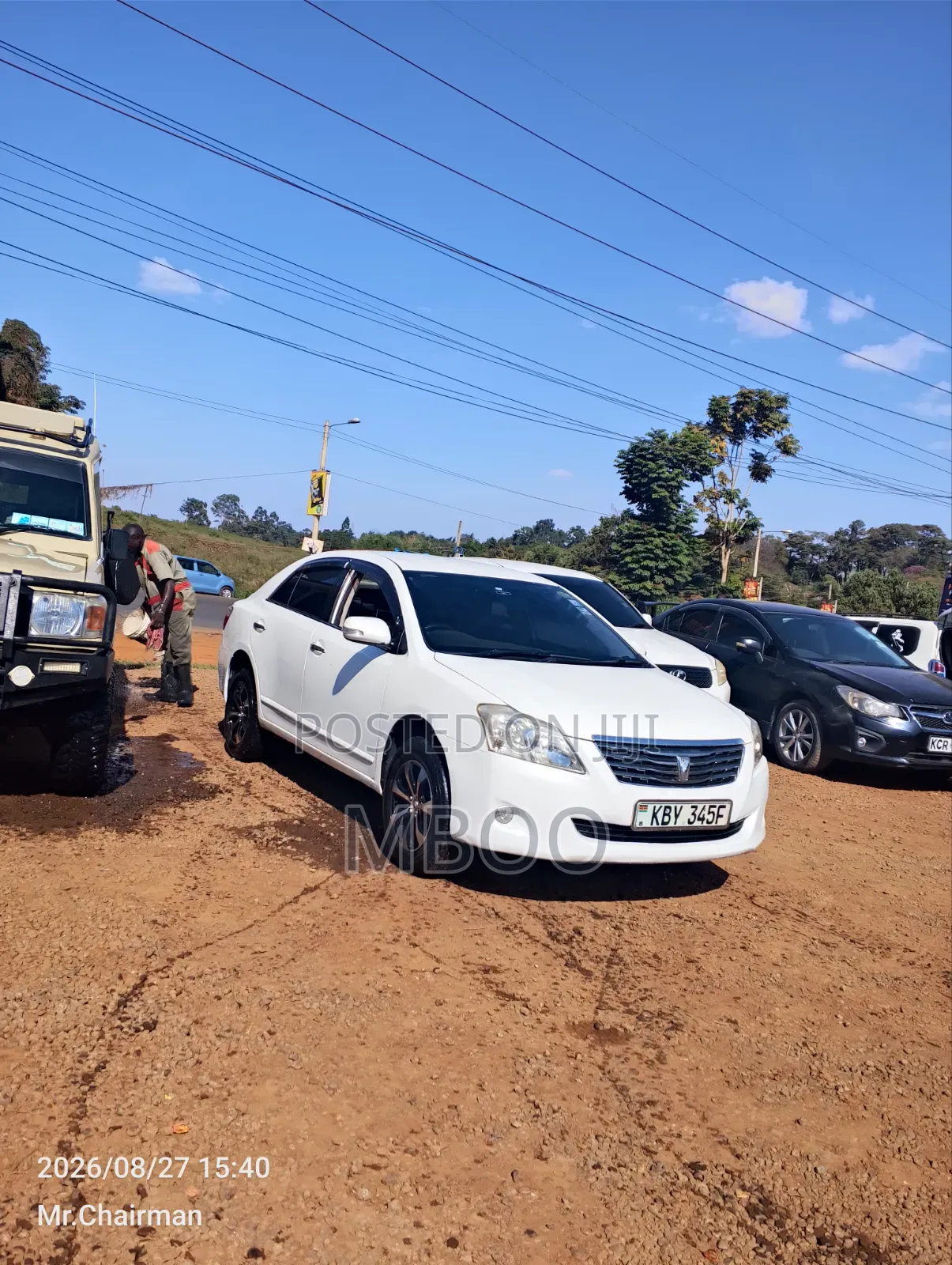 Toyota Premio 2007 White