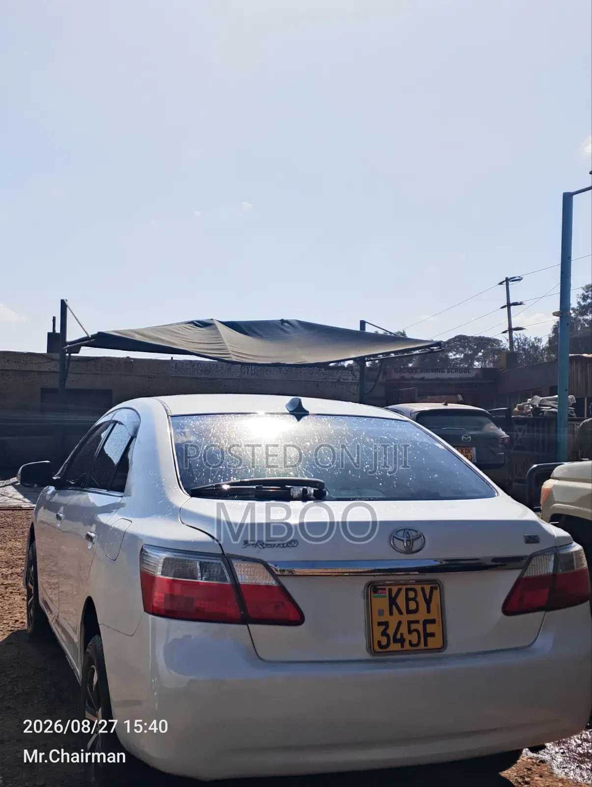 Toyota Premio 2007 White
