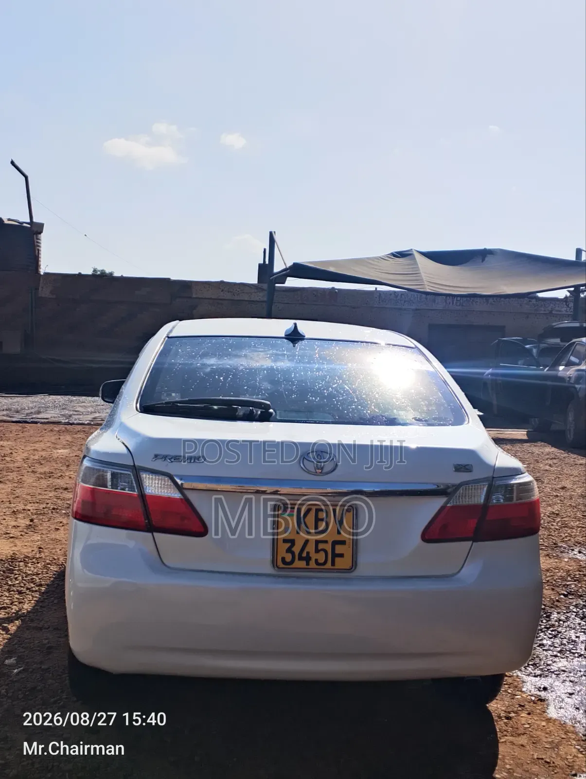 Toyota Premio 2007 White